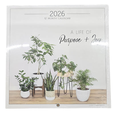 2026 A Life of Purpose + Joy Calendar
