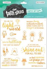 Faith that Sticks Stickers - Matthew 5:14-16