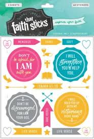 Faith that Sticks Stickers - Isaiah 41:10