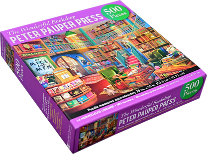 The Wonderful Bookshop 500 Piece Jigsaw Puzzle