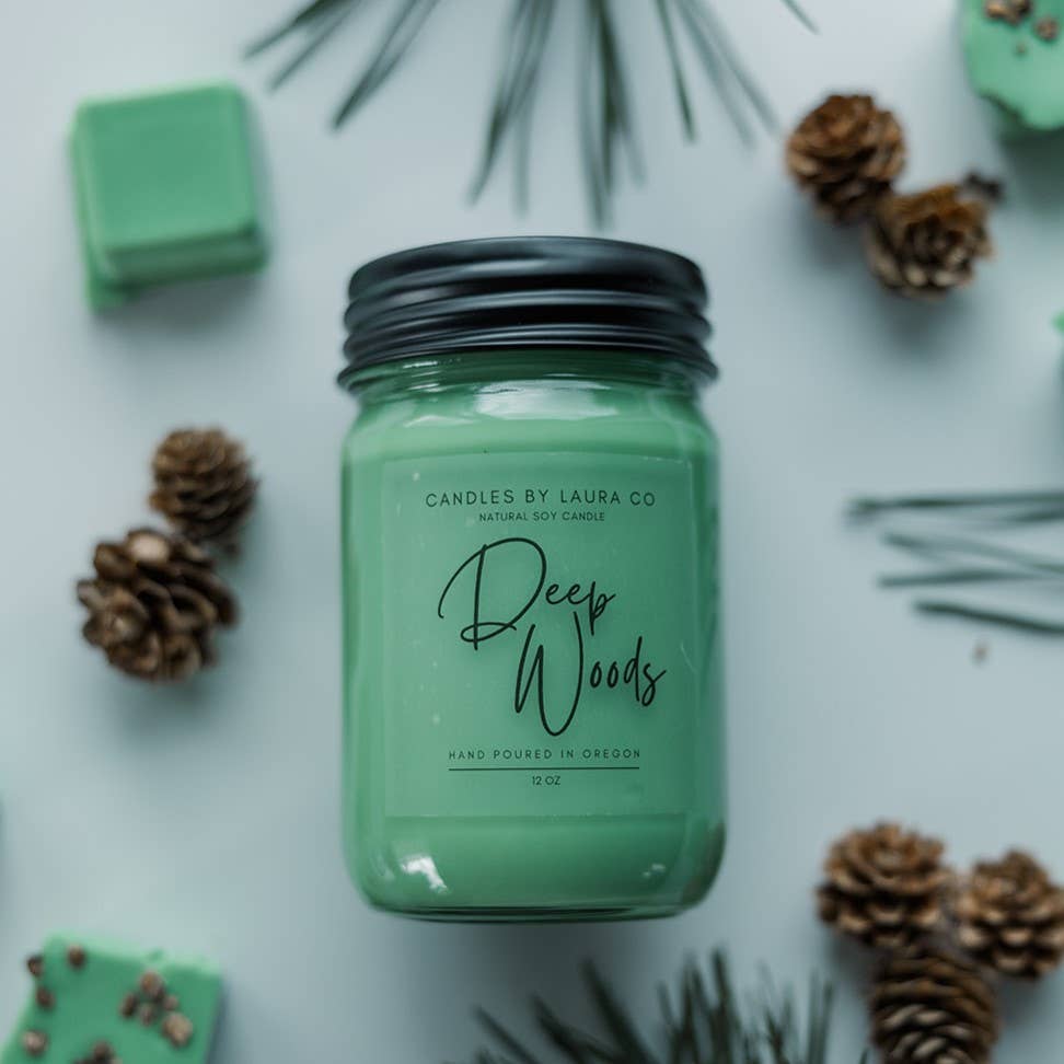 Deep Woods Soy Jar