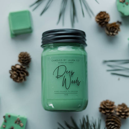 Deep Woods Soy Jar