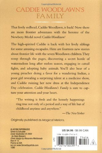 Caddie Woodlawn's Family
