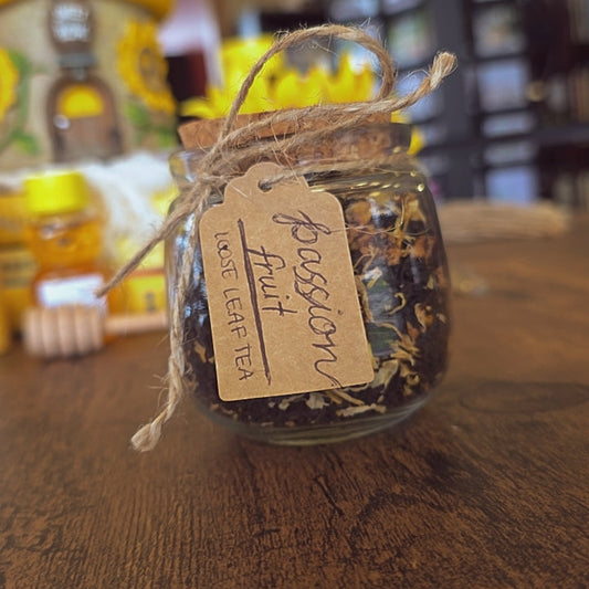 Passion Fruit Loose Leaf Tea - Gift Jar 3.4oz