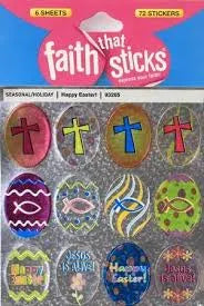 Faith that Sticks Stickers - Happy Easter