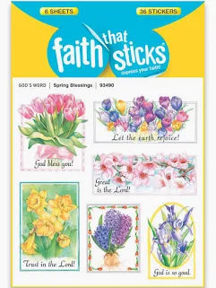 Faith that Sticks Stickers - Spring Blessings