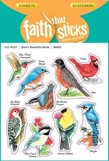 Faith that Sticks Stickers - God's Beautiful Birds