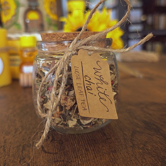 White Chai Loose Leaf Tea - Gift Jar 3.4oz